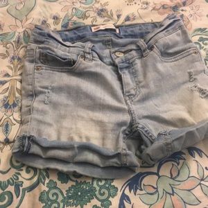Kids Levi Jean Shorts